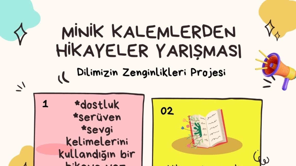 Minik Kalemlerden Hikayeler Yarışması